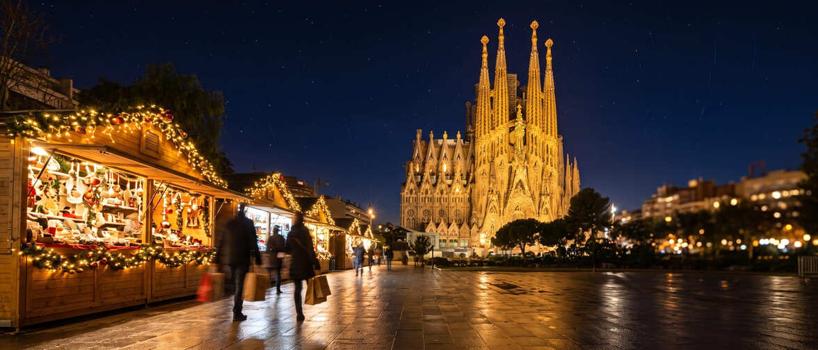 Cestas de Navidad en Barcelona