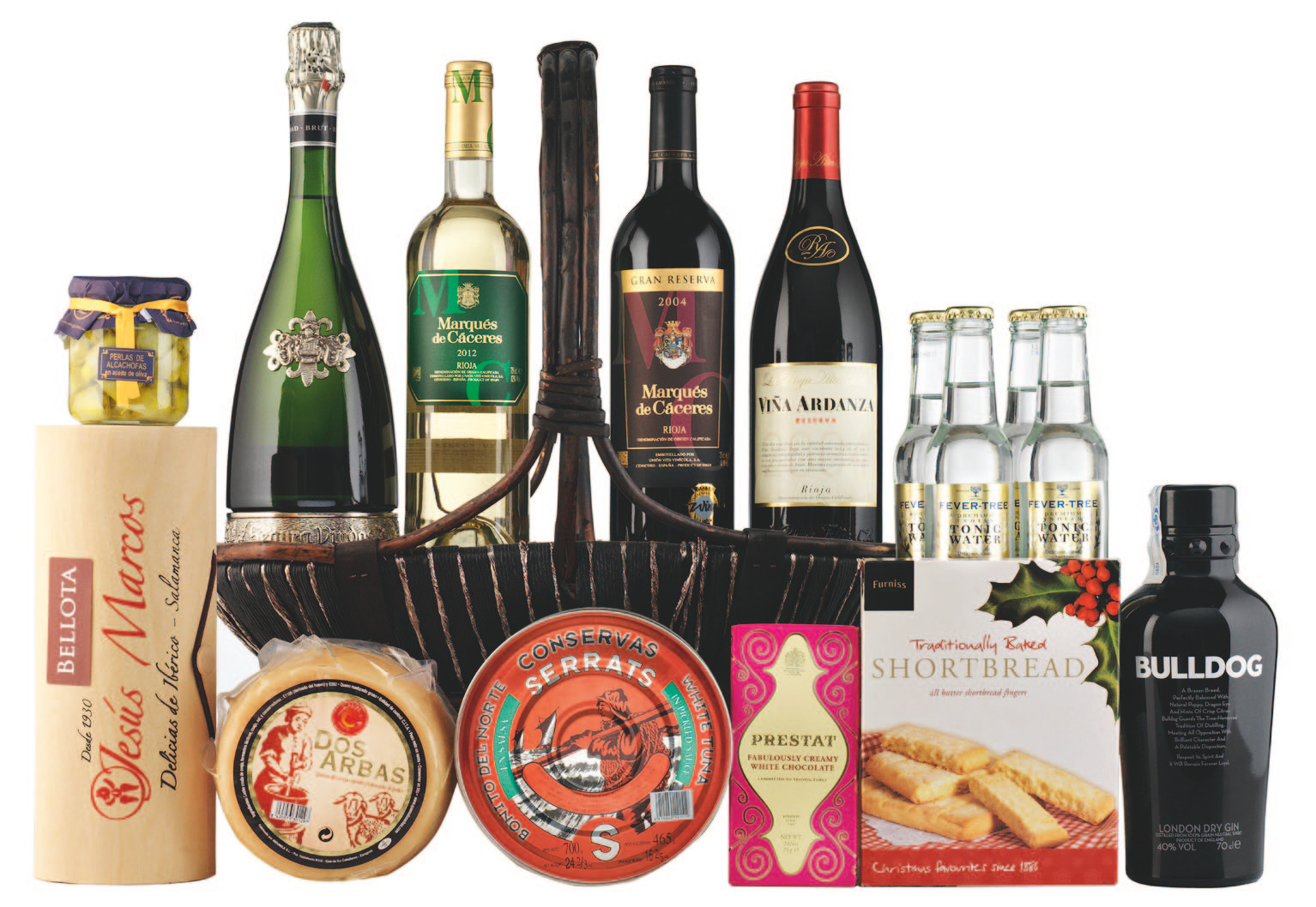 Cesta Gourmet B (Navidad 2013)