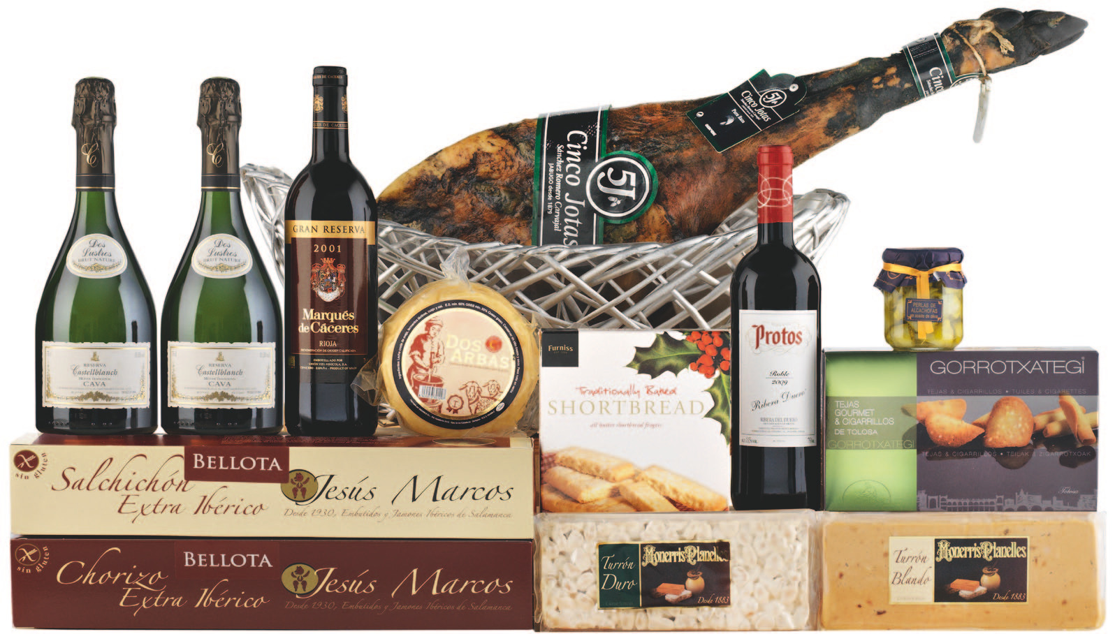 Cesta Gourmet C (Navidad 2013)