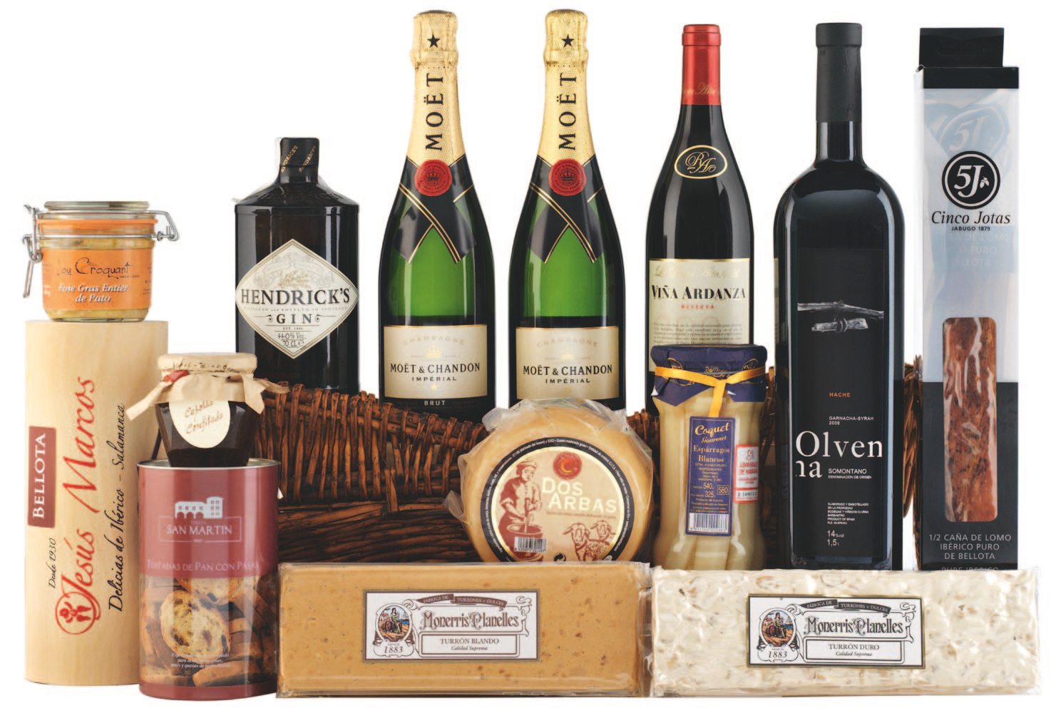 Cesta Gourmet D (Navidad 2013)