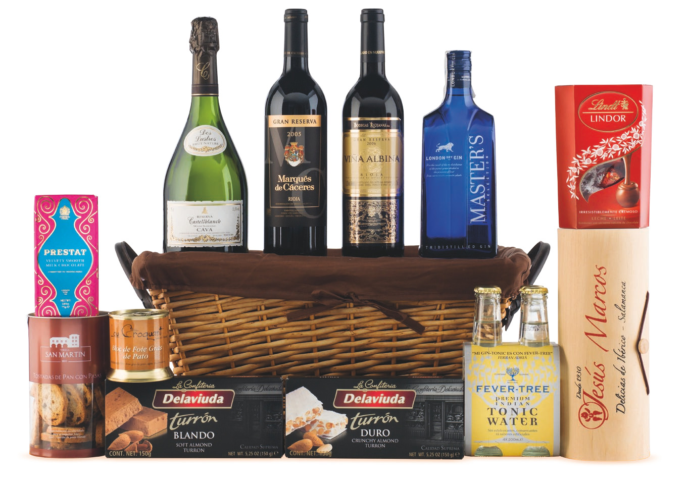 Cesta Gourmet A (Navidad 2014)