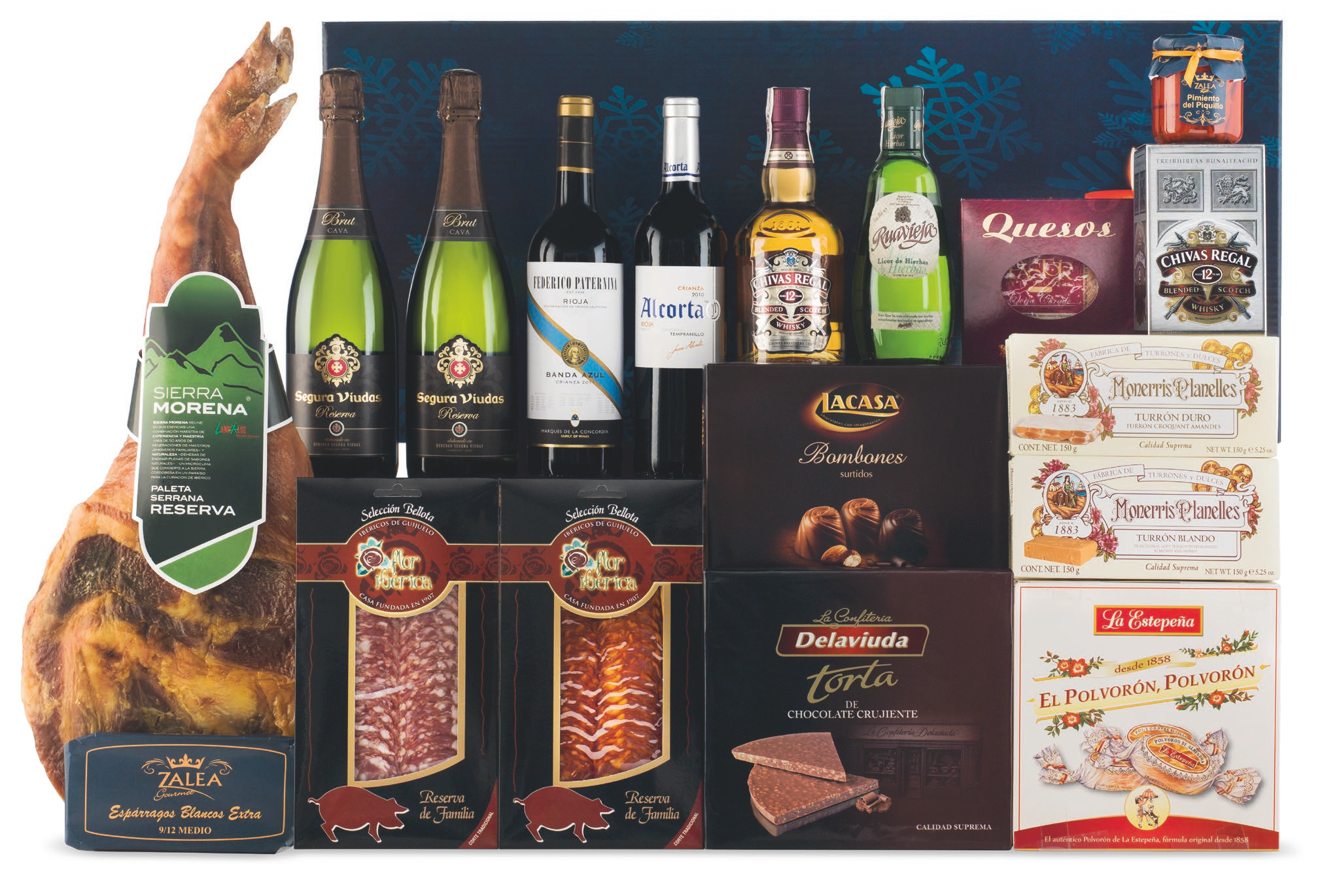 Lote con Jamón 11 (Navidad 2014)