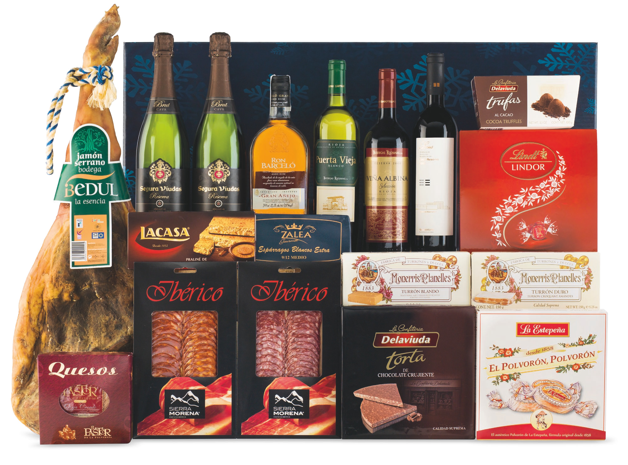 Lote con Jamón 13 (Navidad 2014)