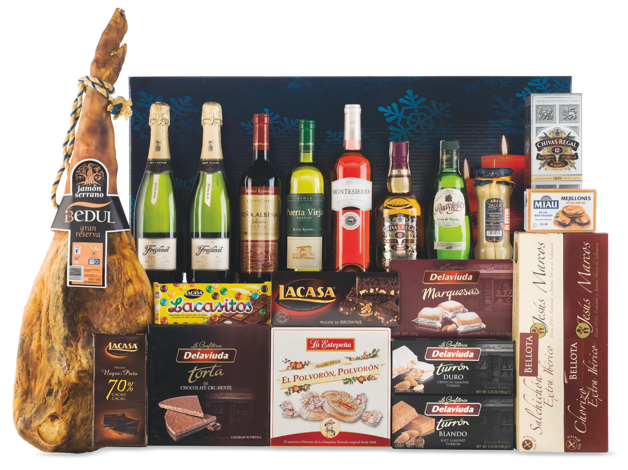 Lote con Jamón 14 (Navidad 2014)