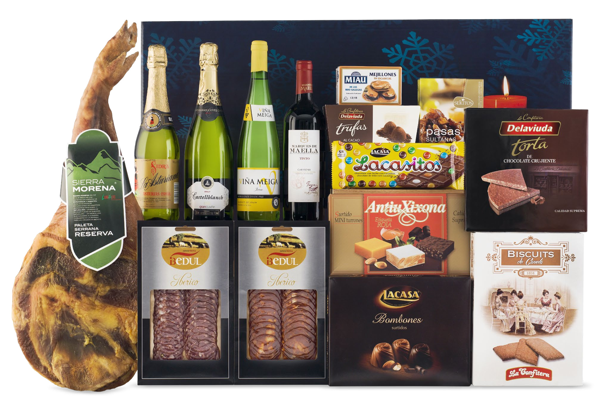 Lote con Jamón 9 (Navidad 2014)
