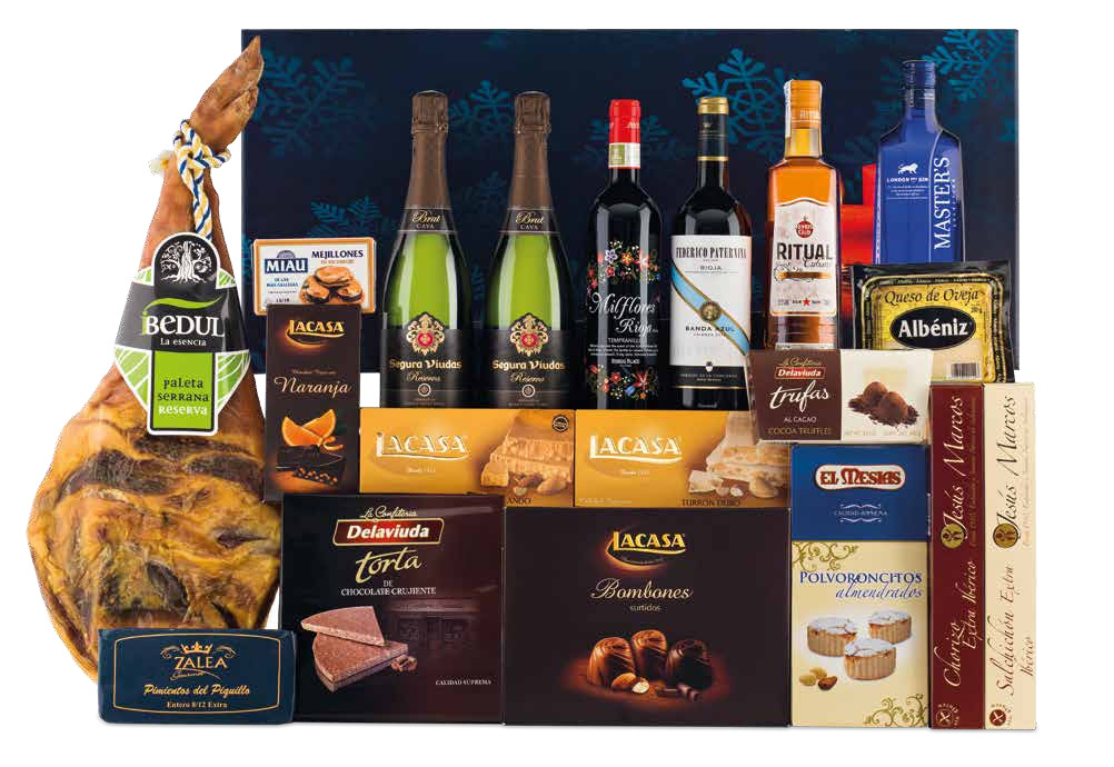 Lote con Jamón 11 (Navidad 2015)