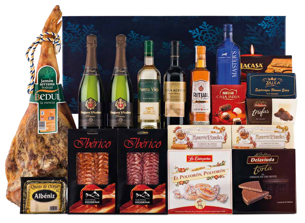 Lote con Jamón 13 (Navidad 2015)