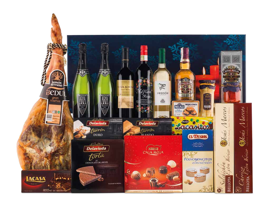 Lote con Jamón 14 (Navidad 2015)