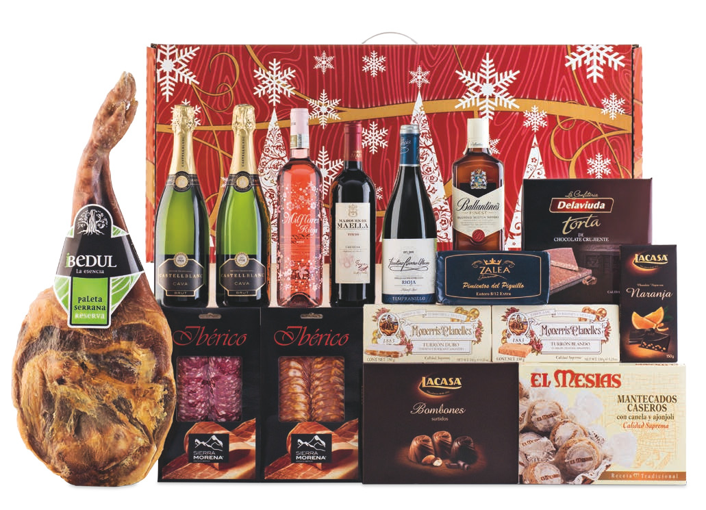 Lote con Jamón 10 (Navidad 2016)
