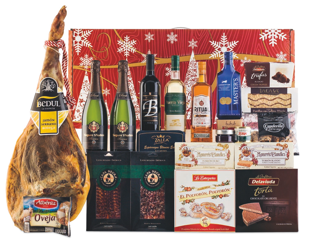 Lote con Jamón 13 (Navidad 2016)