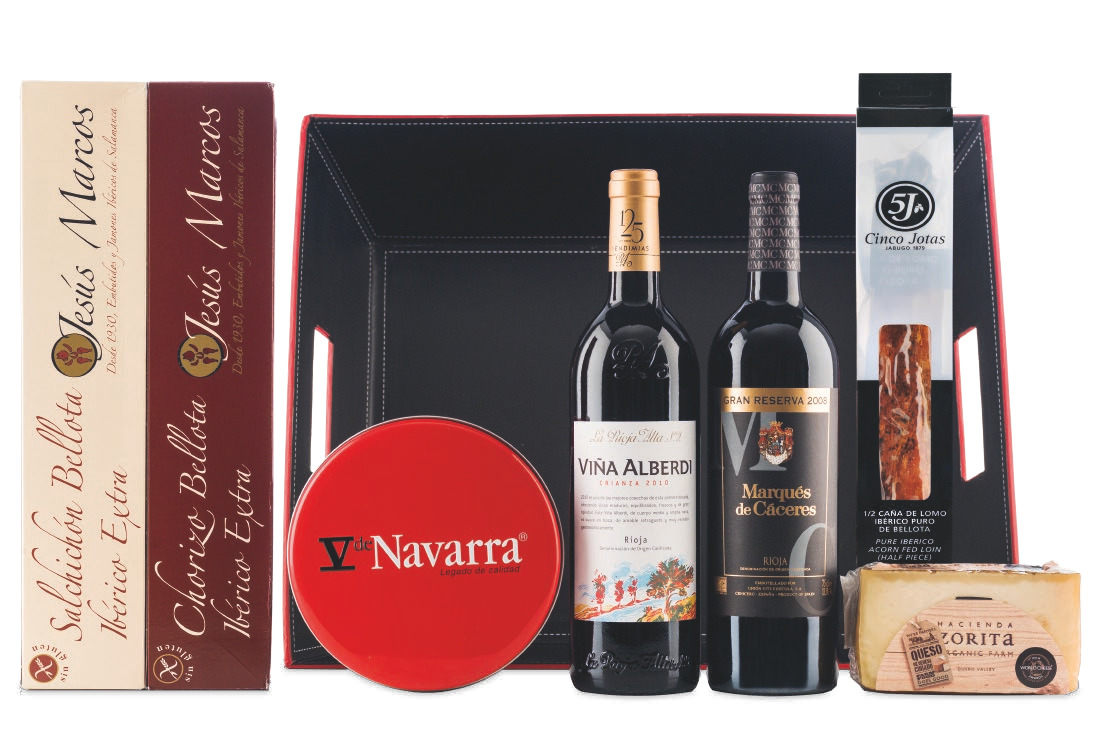 Bandeja de Embutidos y Quesos (Navidad 2017)