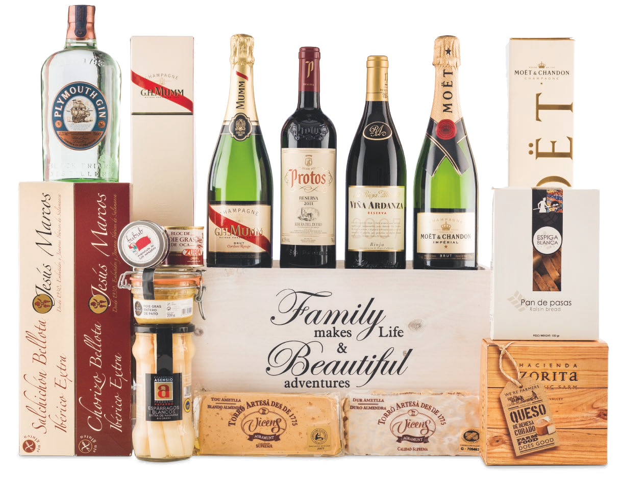 Cesta Gourmet D (Navidad 2017)