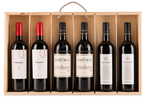 Caja de Vinos 5 Ribera del Duero (Navidad 2018)
