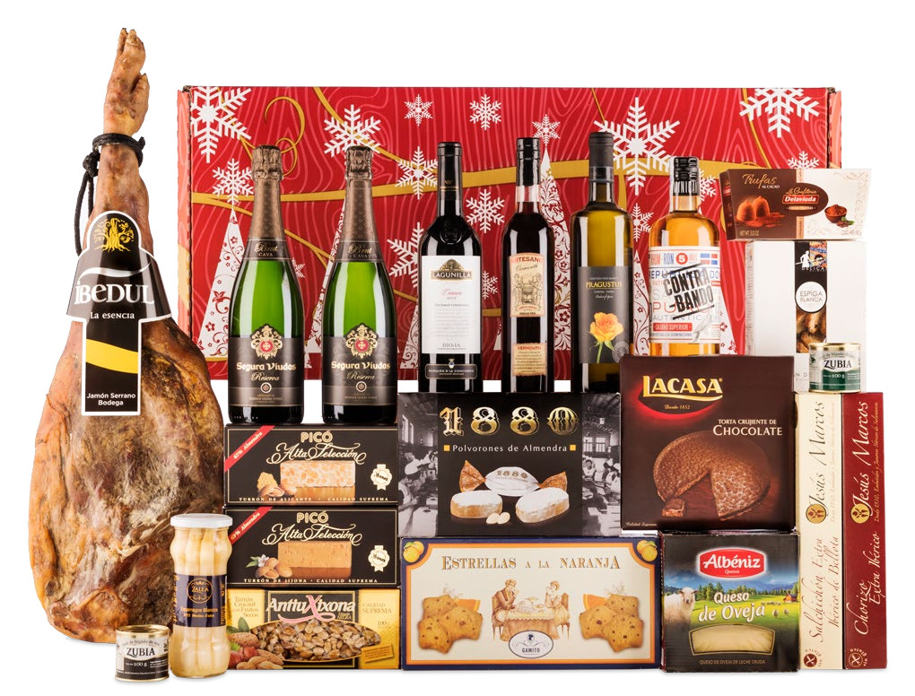 Lote con Jamón 14 (Navidad 2018)