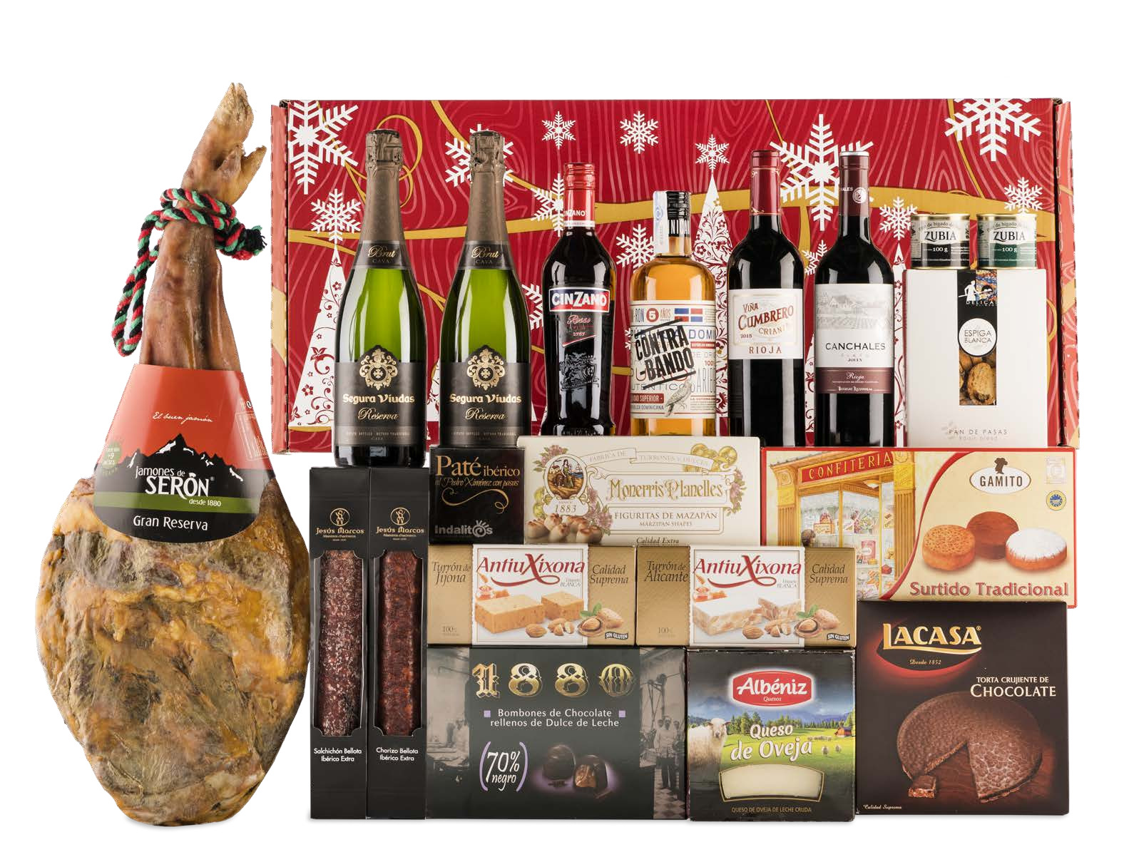 Lote con Jamón 11 (Navidad 2019)