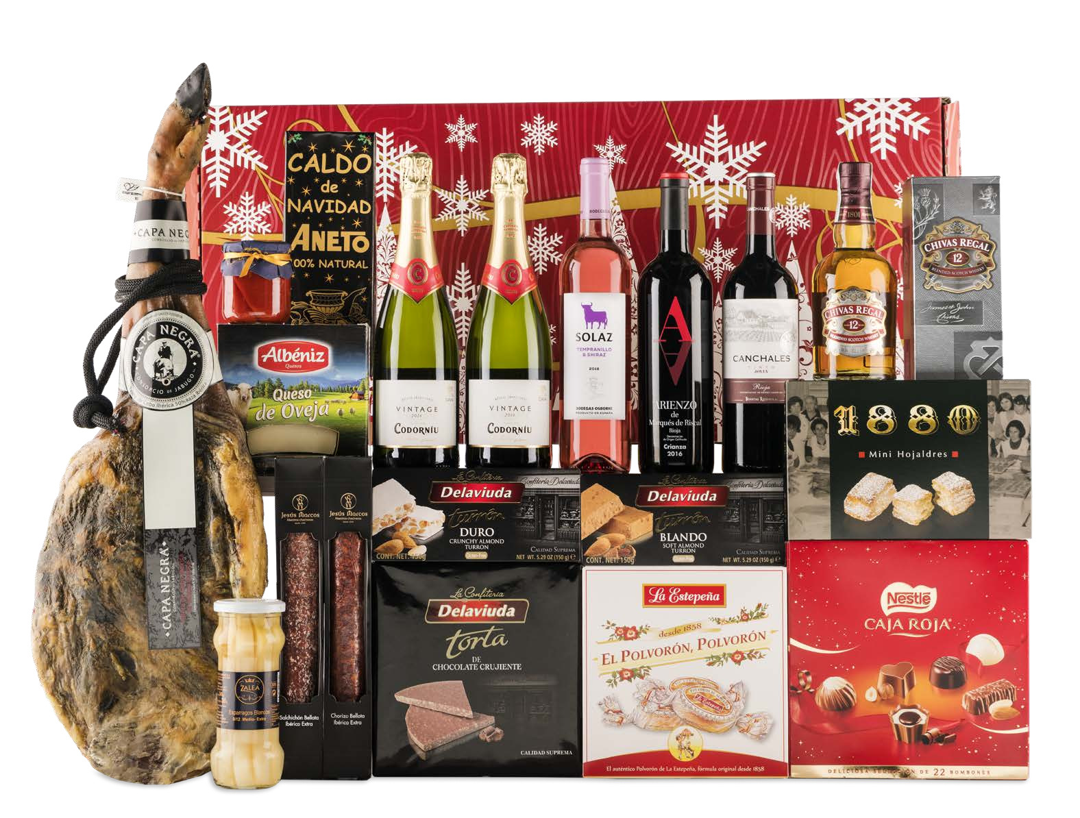 Lote con Jamón 13 (Navidad 2019)