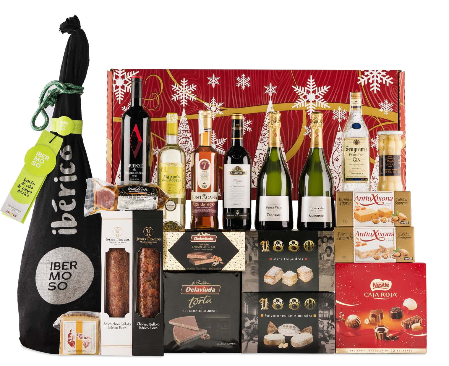 Lote con Jamón 26 (Navidad 2019)