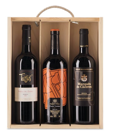 Caja de Vinos 8 Rioja-Ribera del Duero (Navidad 2020)