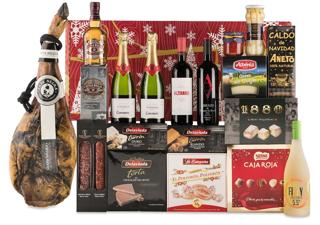 Lote con Jamón 13 (Navidad 2020)