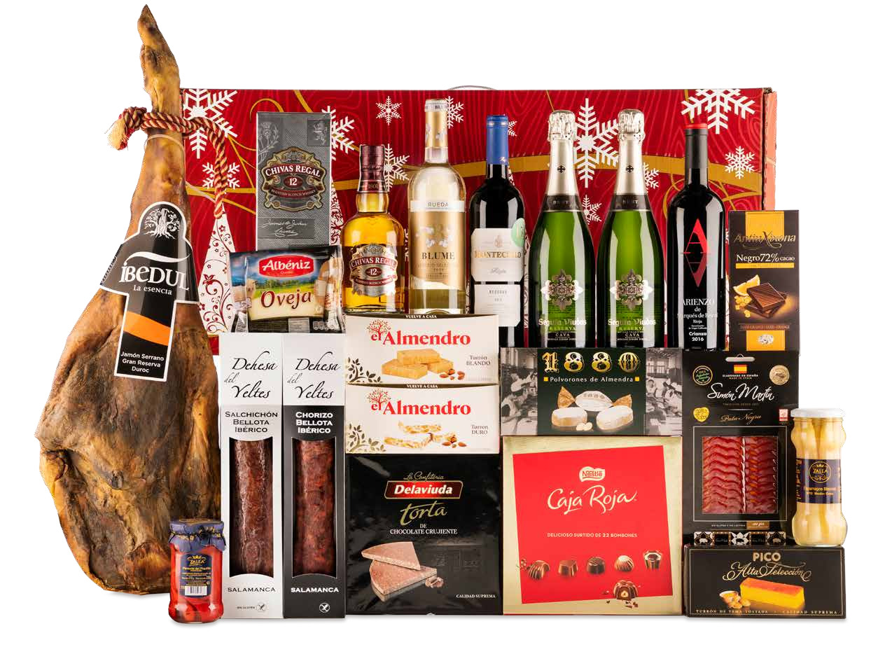 Lote con Jamón 15 (Navidad 2021)