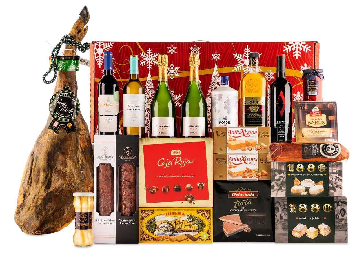 Lote con Jamón 26 (Navidad 2021)