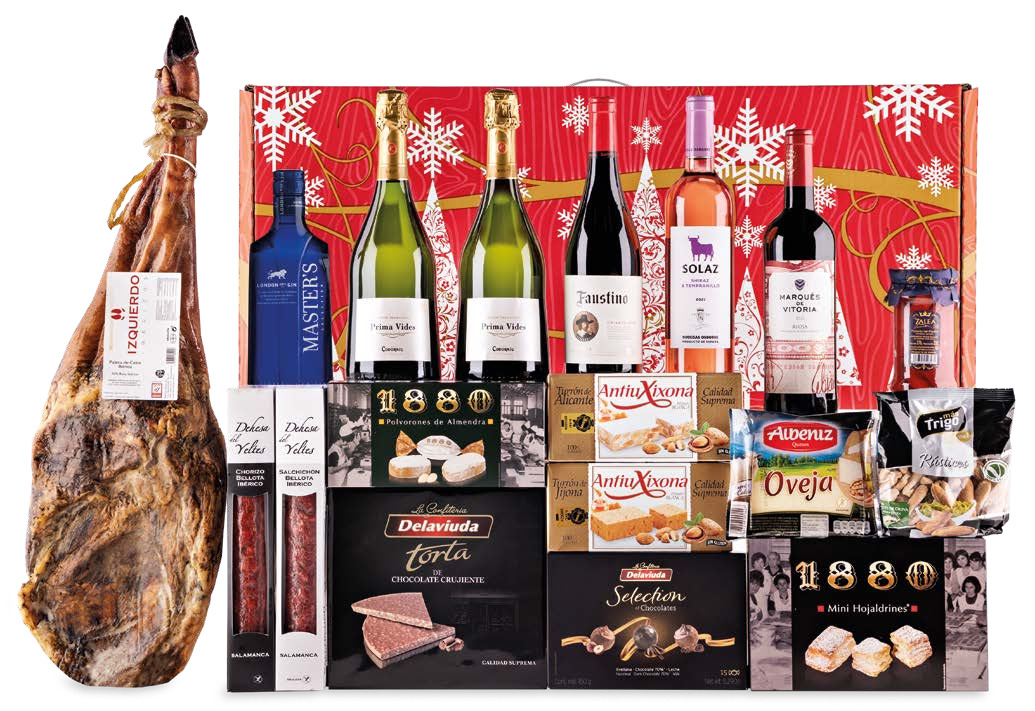 Lote con Jamón 13 (Navidad 2022)