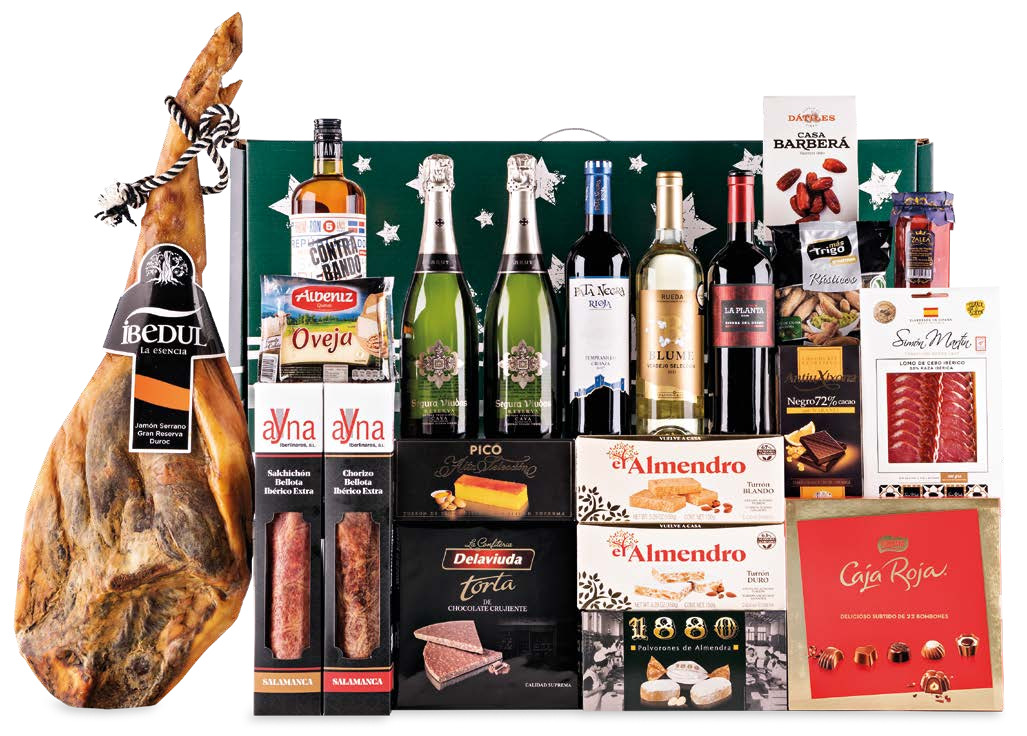 Lote con Jamón 15 (Navidad 2022)