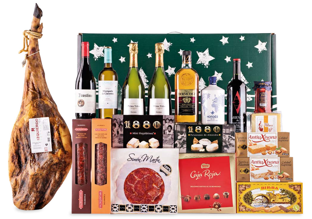 Lote con Jamón 26 (Navidad 2022)