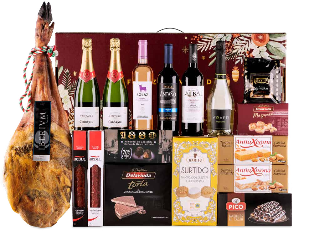 Lote con Jamón 11 (Navidad 2023)