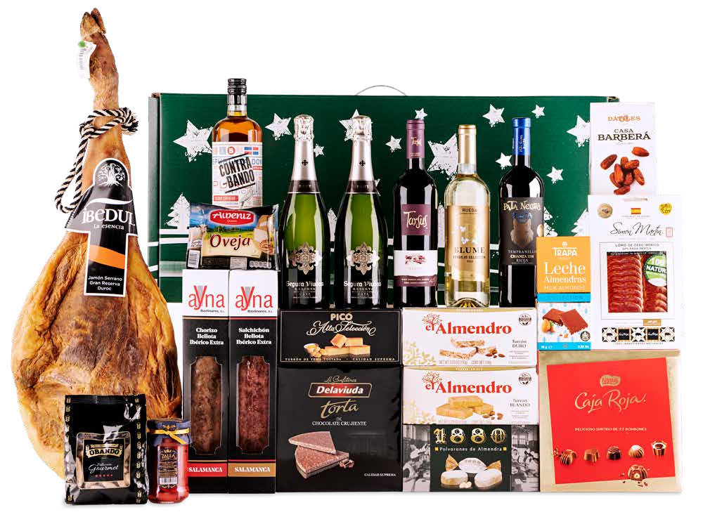 Lote con Jamón 15 (Navidad 2023)