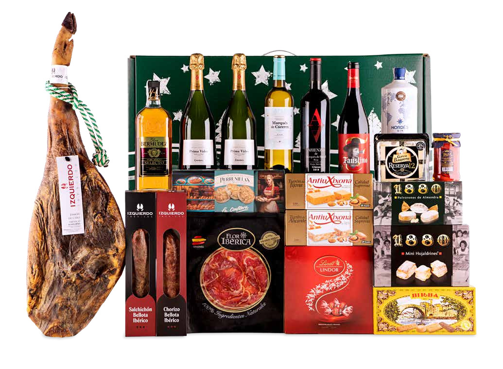 Lote con Jamón 26 (Navidad 2023)