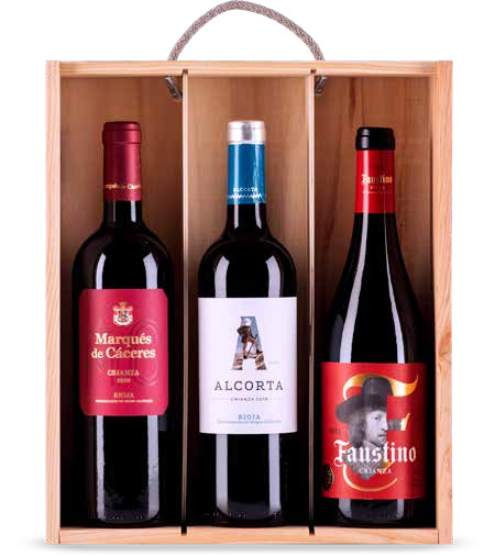Caja de Vinos 2 Rioja (Navidad 2024)