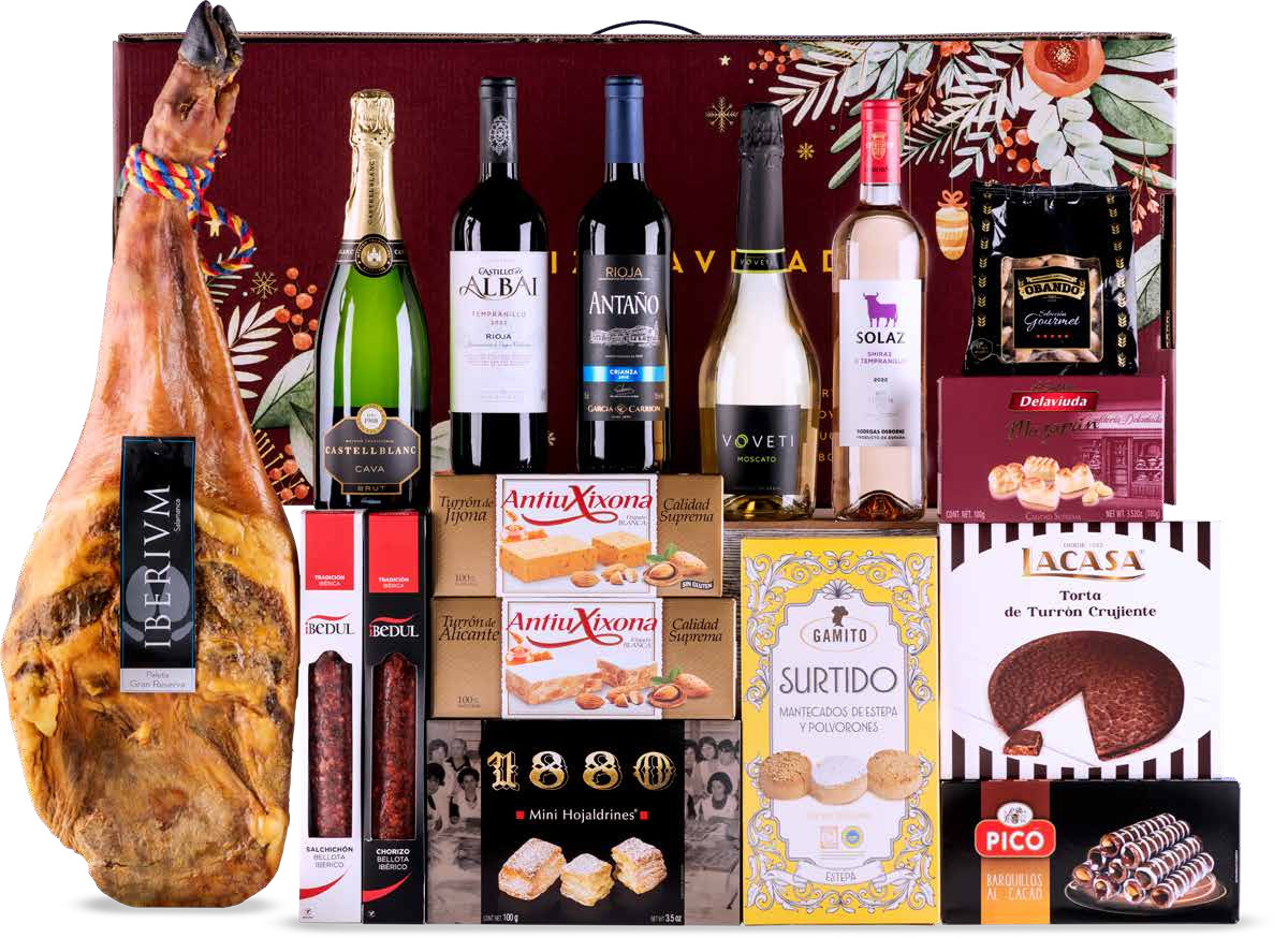 Lote con Jamón 11 (Navidad 2024)