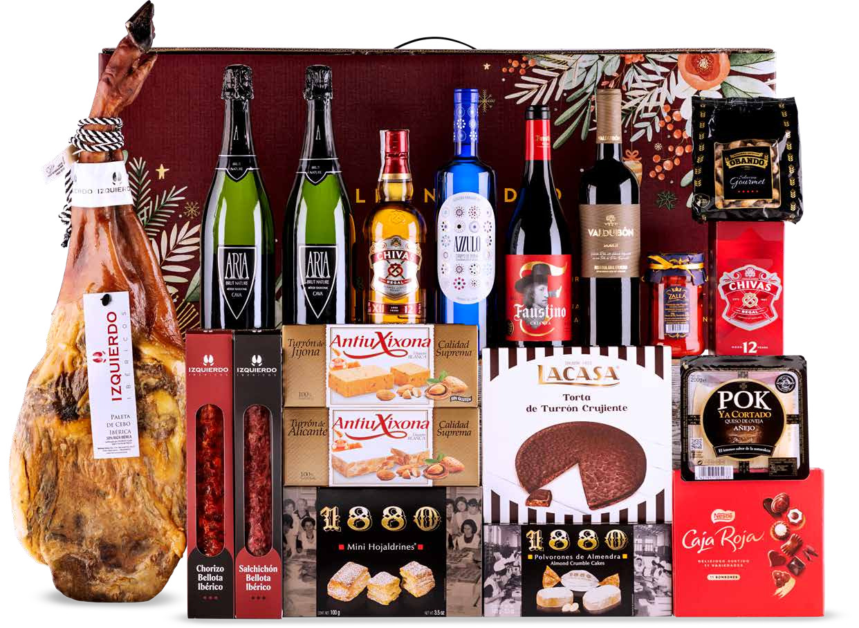 Lote con Jamón 13 (Navidad 2024)