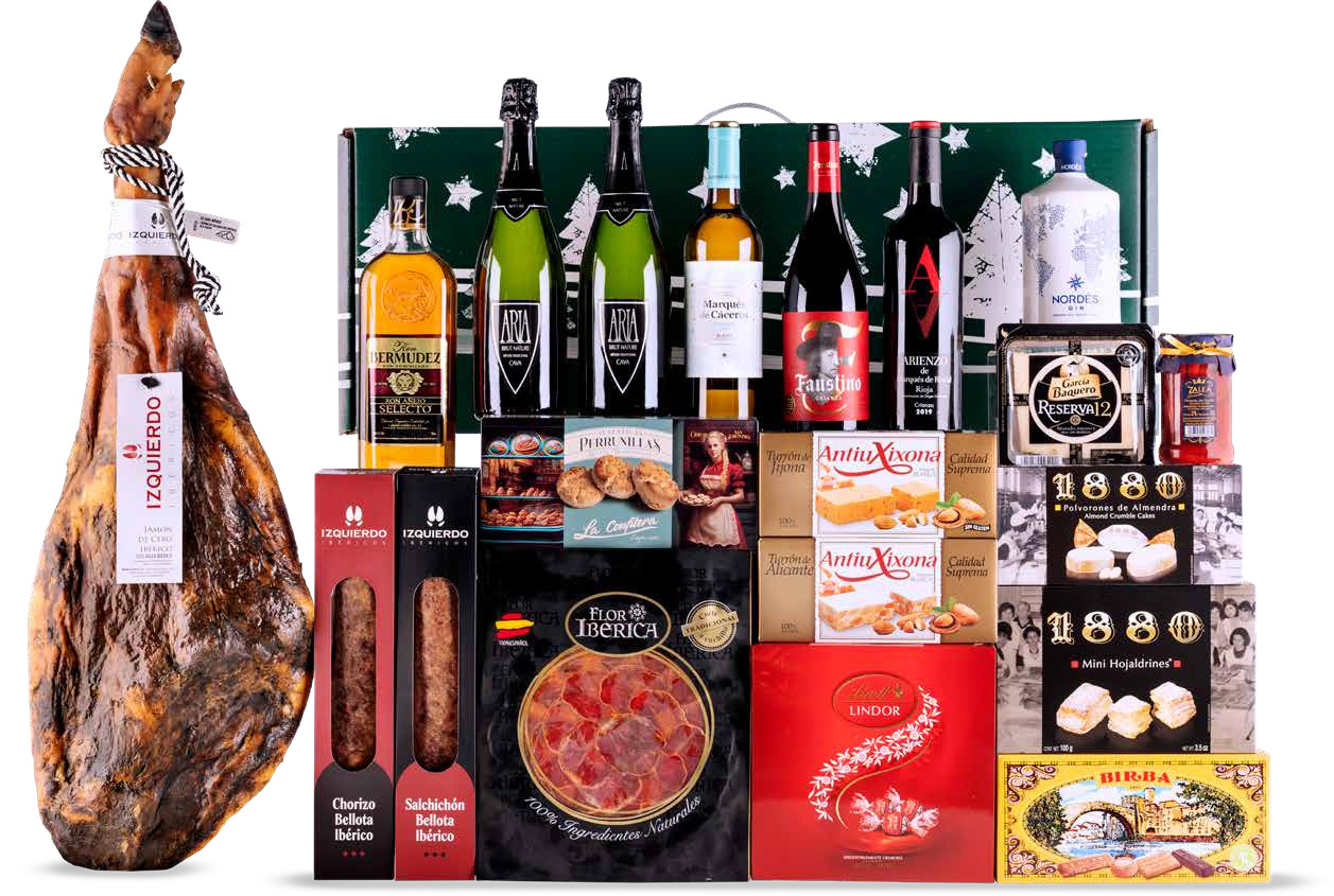 Lote con Jamón 26 (Navidad 2024)