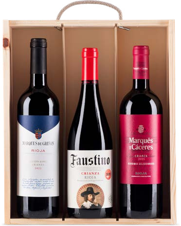 Caja de Vinos 2 Rioja (Navidad 2025)