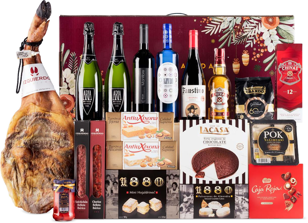 Lote con Jamón 13 (Navidad 2025)